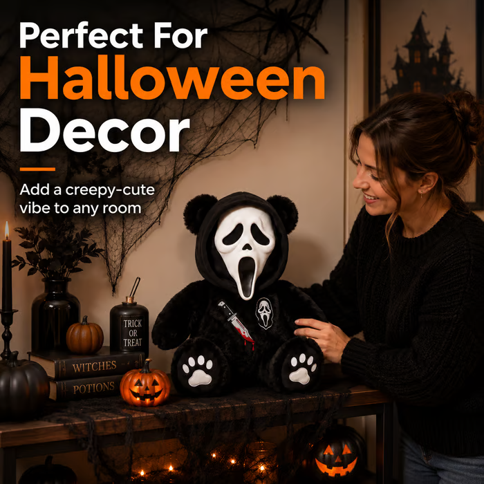 🔥Last Day 49% OFF💀Scary Bear Plush Doll