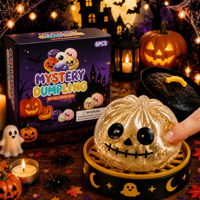 🔥Last Day 49% OFF🔥Halloween Mystery Dumpling Squeeze Toy Set