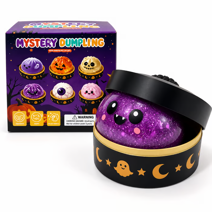 🔥Last Day 49% OFF🔥Halloween Mystery Dumpling Squeeze Toy Set