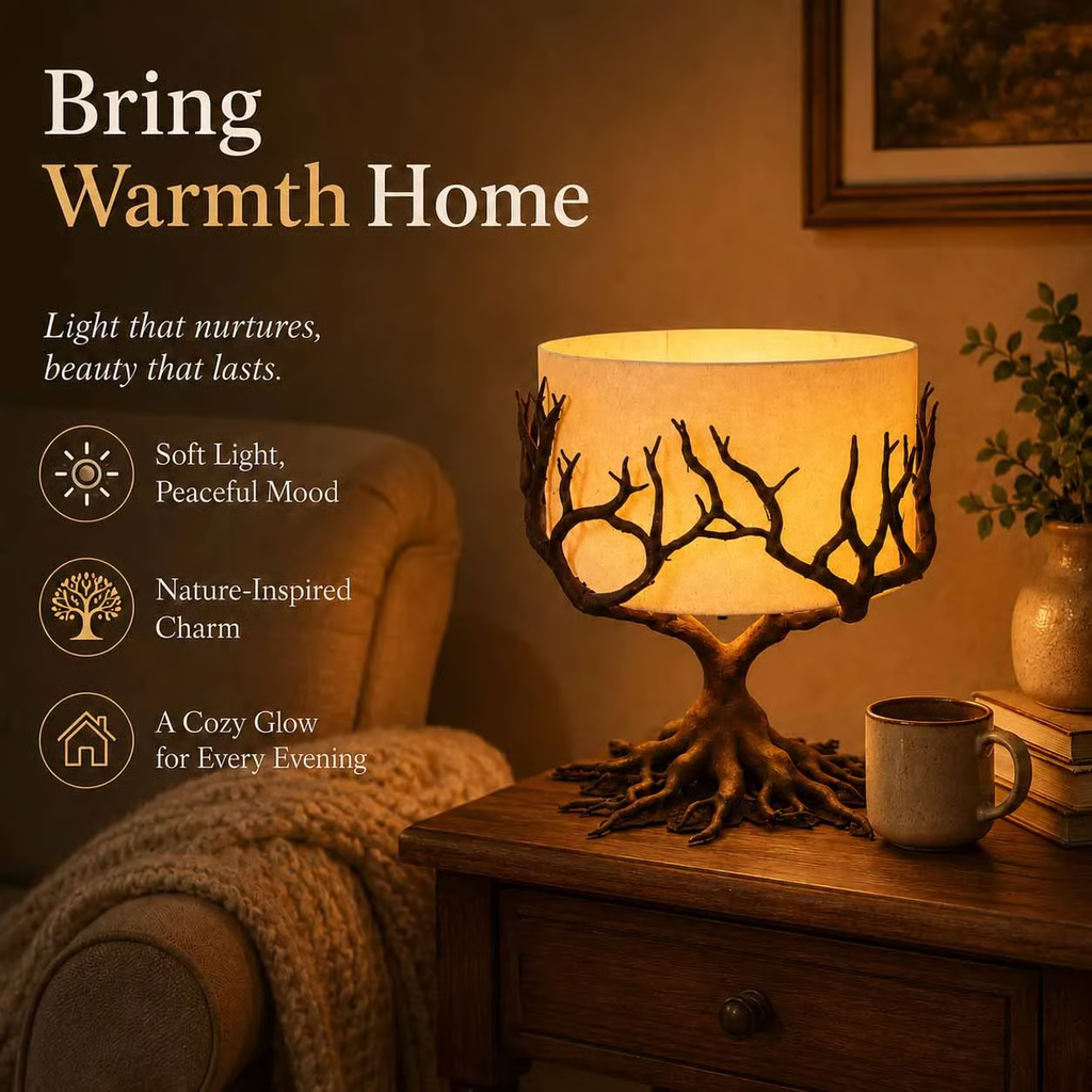 🔥 LAST DAY 49% OFF – ✨ Tree of Life LED Table Lamp | Warm & Enchanting Night Light