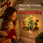 🔥LAST DAY 50% OFF – 🎄 Jeweled Christmas Tree Plug-In Night Light ✨