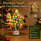 🔥LAST DAY 50% OFF – 🎄 Jeweled Christmas Tree Plug-In Night Light ✨