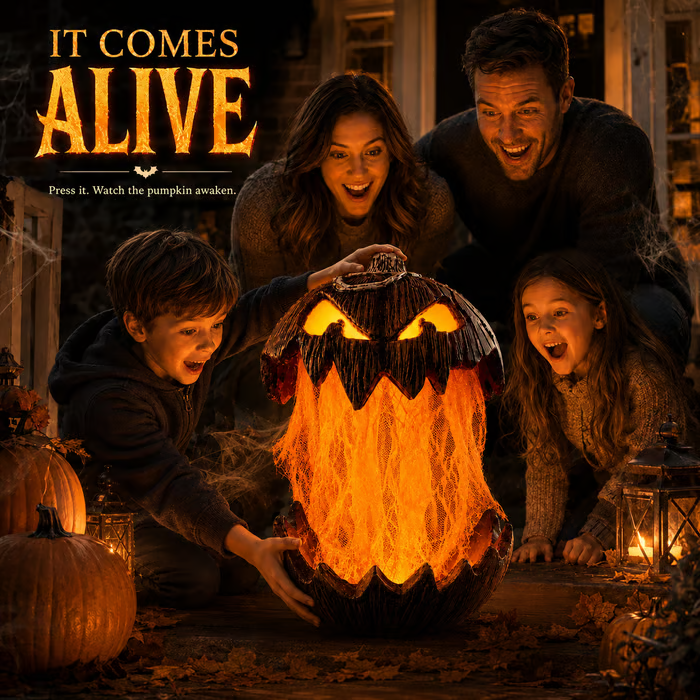 🔥 Last Day 49% OFF – 🎃 Transforming Haunted Jack-O'-Lantern