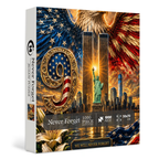 🇺🇸 Never Forget 9/11 – 🧩 1000-Piece Memorial Jigsaw Puzzle