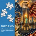 🇺🇸 Never Forget 9/11 – 🧩 1000-Piece Memorial Jigsaw Puzzle
