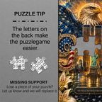 🇺🇸 Never Forget 9/11 – 🧩 1000-Piece Memorial Jigsaw Puzzle