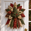 🔥 LAST DAY 49% OFF 🎄 DIY Christmas Door Hanger Sewing Kit – Easy & Fun Holiday Craft for Beginners ❤️