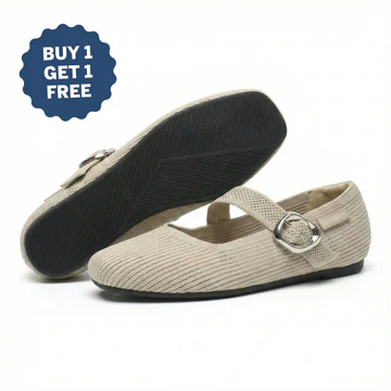 👣 Cute Without the Pain — Foot-Shaped Comfort Flats Made for All-Day Comfort