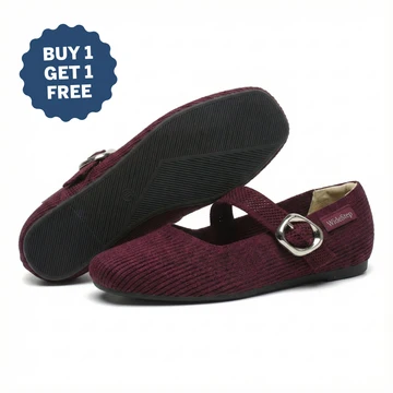 👣 Cute Without the Pain — Foot-Shaped Comfort Flats Made for All-Day Comfort