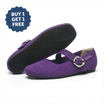 👣 Cute Without the Pain — Foot-Shaped Comfort Flats Made for All-Day Comfort
