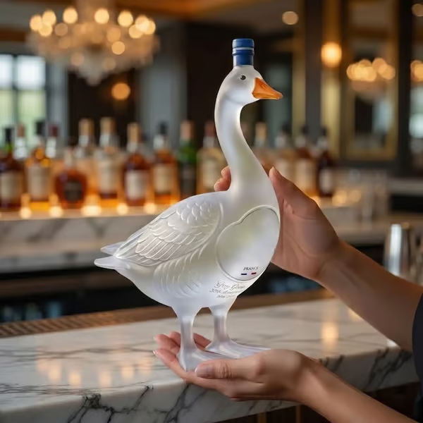 🥃 30th Anniversary 3D Sculpted Vodka Bottle – Unique Celebration Gift