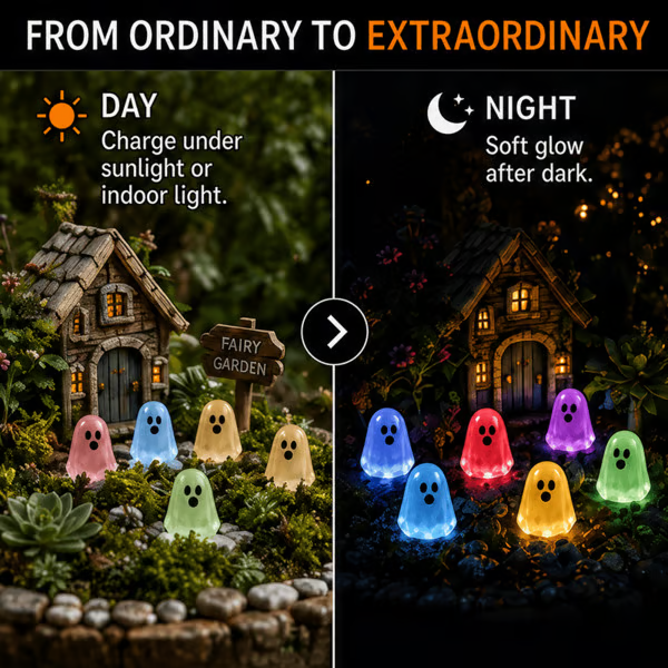 👻 Last Day! 50% OFF Glow-in-the-Dark Ghost Bead Set