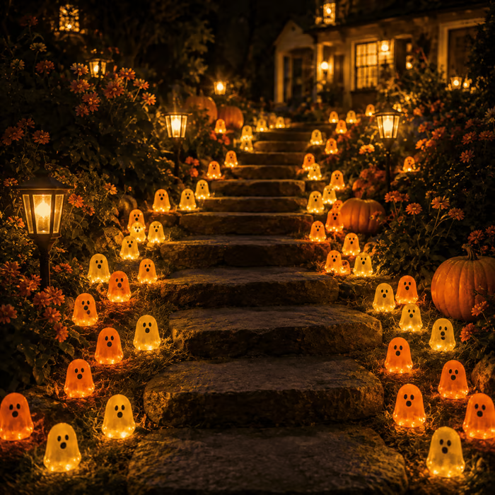 👻 Last Day! 50% OFF Glow-in-the-Dark Ghost Bead Set