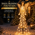 🎄 49% OFF – Angel Blessing Solar Christmas Garden Light
