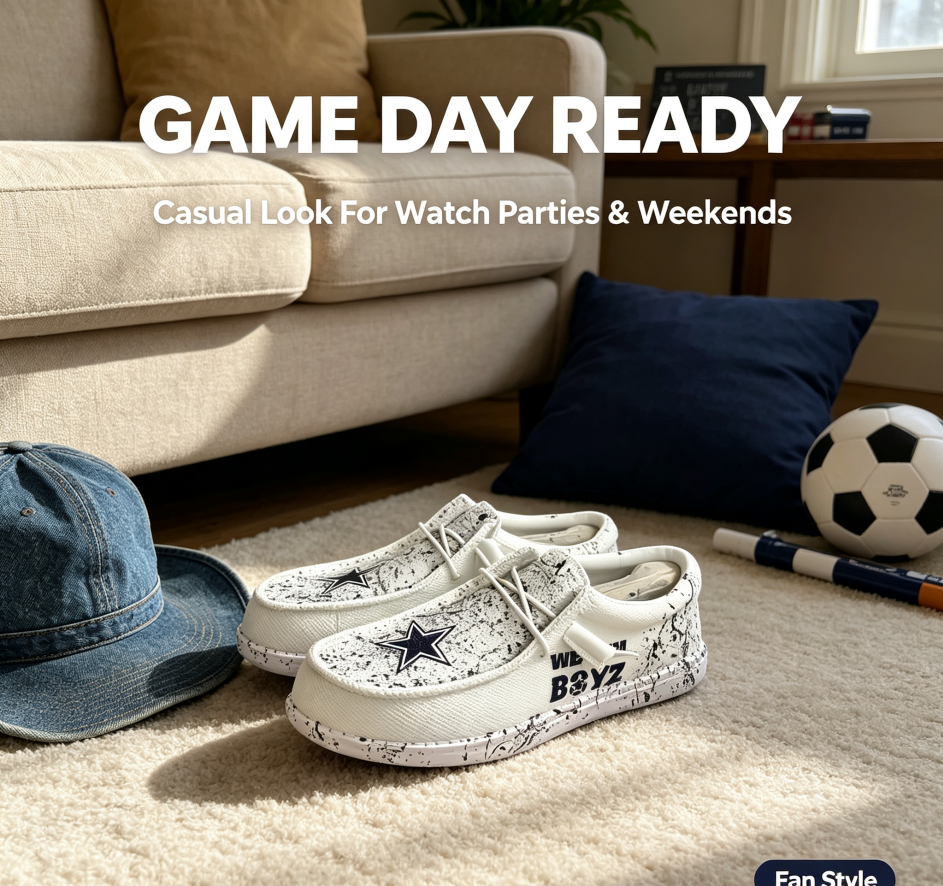 🏈 Game Day Is Almost Here — 50% OFF Your New Favorite Fan Shoes!