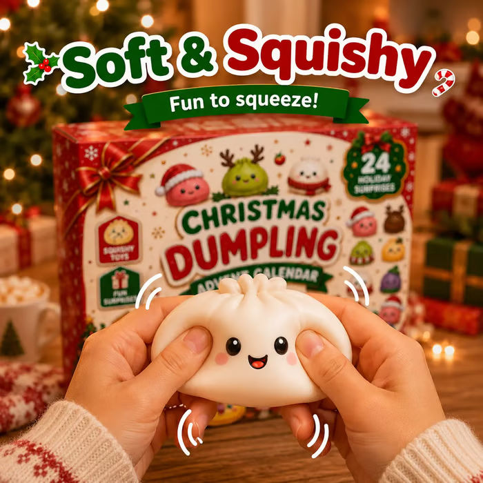 💥 LAST DAY 49% OFF – 🎄 Christmas Mini Squishies Advent Calendar 2026